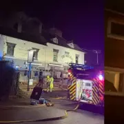 Huge Fire at Recently Reopened Midland Pub Linked to 'Potential Cannabis Factory'