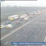 M6 Crash Causes Major Delays: Woman Hospitalised with Serious Injuries