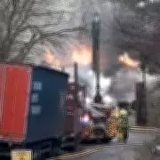 Major Scrapyard Fire in Kingswinford Prompts Urgent Safety Warnings