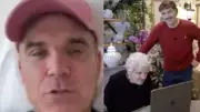 Robbie Williams Surprises 94-Year-Old Superfan Norma on Zoom Call