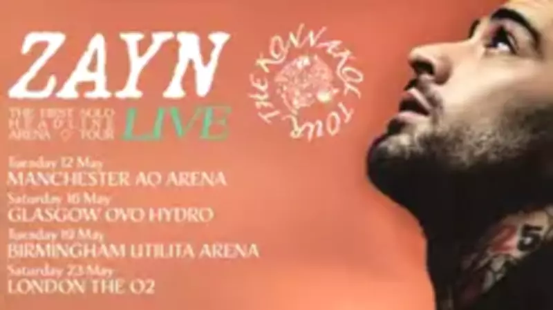 Zayn Announces Major UK Arena Tour for 2026 KONNAKOL Album