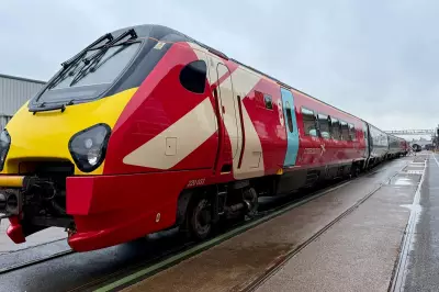 Alstom Unveils Refurbished CrossCountry Voyager Train at Historic Derby Factory