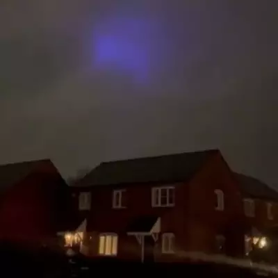 Mystery Blue Light Over Tamworth Solved: It's Network Rail's 'Flying Banana'