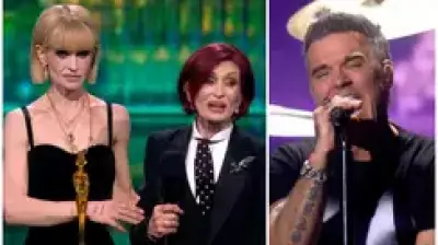 Osbourne Family Accepts BRIT Lifetime Award for Ozzy Before Robbie Williams Tribute