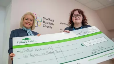 Sheffield Hospitals Charity Receives £1,500 Donation for Bereavement Support