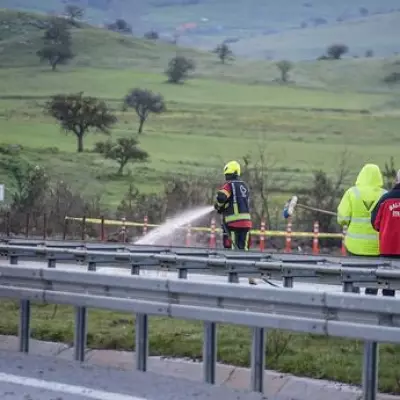 Turkish Air Force F-16 Fighter Jet Crash Kills Pilot Near Major Highway