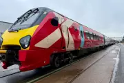 Alstom Unveils Refurbished CrossCountry Voyager Train at Historic Derby Factory