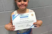 Birmingham girl's asthma battle leads to gymnastics triumph