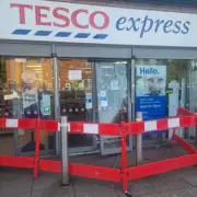 Birmingham Tesco Raid: Thief Smashes Door to Flee Early-Morning Shoplifting