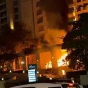 Dubai's Fairmont Hotel on Fire Following Alleged Missile Attack on Palm Jumeirah