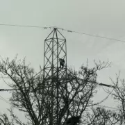 Mass Power Cuts in Brighouse After Distressed Man Climbs High-Voltage Pylon