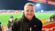 Mental Health Charity Andymansclub Visits Accrington Stanley Stadium