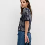 M&S Argyle Knitted Top Praised as 'Sharp and Elegant' by Fashion Fans