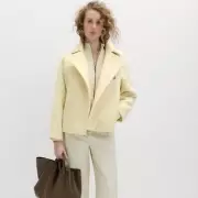 M&S Shoppers Rave About 'Fabulous' £65 Soft Yellow Spring Coat