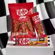 Nestlé Launches Limited Edition F1-Inspired KitKat Chunky Caramel Bar