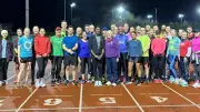 Olympic Champion Christine Ohuruogu Leads Special Training Session for Ware Joggers