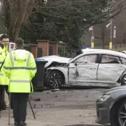 Police Update After Car Crashes Following Gun Reports Near Villa Park