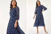 Polka Dot Chiffon Midi Dress: The Effortless Spring Occasion Essential