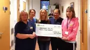 School Children's Sponsored Walk Raises £2,600 for Chemotherapy Unit