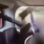 Shocking Footage Shows Schoolboys Tumbling From Moving Bus in Walsall