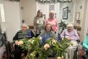 Sutton Coldfield Care Home Resident Revisits Floristry Passion in Special Workshop