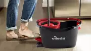 Vileda Turbo Mop: Effortless Floor Cleaning with Foot-Activated Wringer