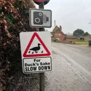 Village Divided Over Speed Signs Funded by Driver Who Later Killed Partner