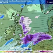 Weather Maps Predict 'Beast from the East' Snowstorm for Midlands in March