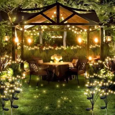 Amazon's 'Unusual' Firefly Solar Lights Brighten Gardens for Spring at £10