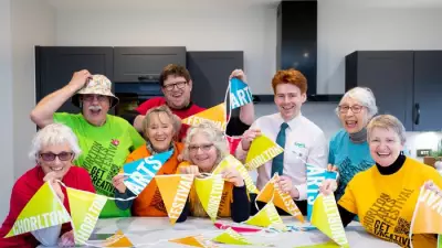 Anwyl Homes Funds Festive Bunting for Chorlton Arts Festival