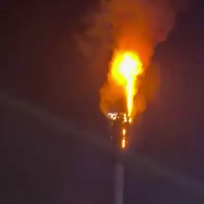 Birmingham 5G Mast Engulfed in Flames Overnight, Residents Awakened