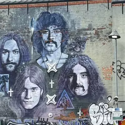 Black Sabbath Mural Brightens Digbeth's Vibrant Street Art Scene