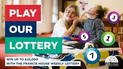 Francis House Hospice Launches First Weekly Lottery to Support Families