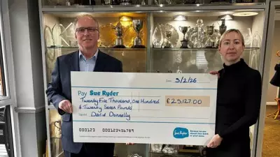 Golf Club Captain Raises Over £25,000 for Sue Ryder Hospice in Bedfordshire