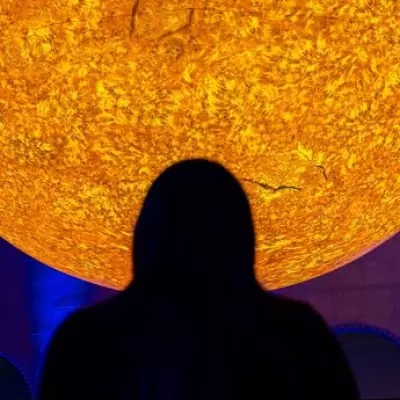 Massive Sun Sculpture Helios Illuminates Birmingham City Centre for Free