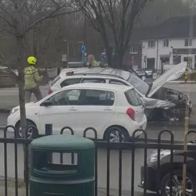 Police Probe Wednesbury Crash After BMW Occupants Flee Scene