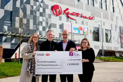 Resorts World Birmingham Donates £2,000 to Lily Mae Foundation for Bereaved Parents