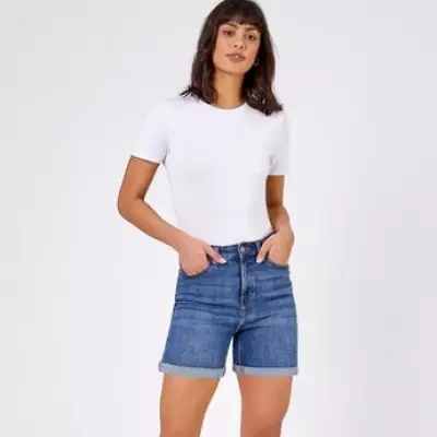 Roman's £24 Denim Mom Shorts Gain Popularity with Shoppers Ahead of Summer