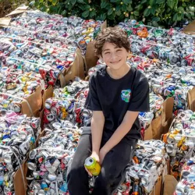 Solihull Teen Recycles 1.5 Million Cans, Raises £18K for Charity