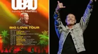 UB40 Featuring Ali Campbell Announces The Big Love Tour 2026 Dates and Venues
