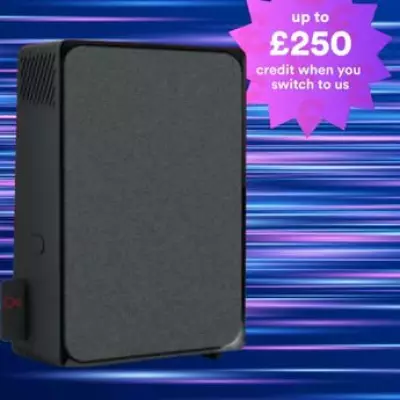 Virgin Media Offers £250 Switching Credit to New Broadband Customers