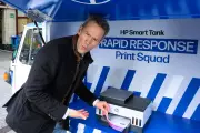 Alexander Armstrong Embraces 'Dad Mode' and HP's Print Squad in London