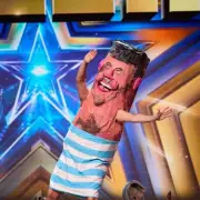 Birmingham Artist Tat Vision Stuns BGT with Papier-Mâché Simon Cowell Act