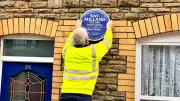 Blue Plaque Honors Neath's Oscar-Winning Actor Ray Milland on Dalton Road