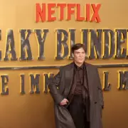Cillian Murphy Attends Peaky Blinders Film Premiere in Birmingham