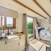 Cotswold Shepherd's Hut Offers Tranquil Escape with Hot Tub and Stunning Views