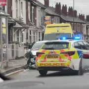 Elderly Driver Hospitalised After Car Crashes into Wall Near Walsall Bus Stop