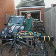 Engineer Powers Electric Car with Homemade Battery Made from 500 Discarded Vapes