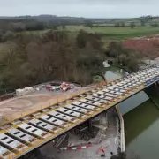 HS2 Engineers Complete Bridge Installation Over Grand Union Canal Ahead of Schedule
