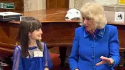 Littleborough Schoolgirl Meets Queen Camilla for Elderly Isolation Work